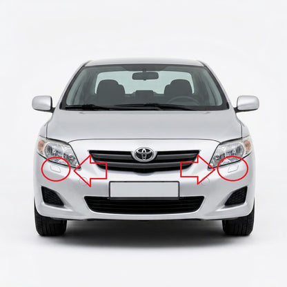 Toyota Corolla E150 Pre-Facelift 2006-2010 капачета за пръскалки на фарове