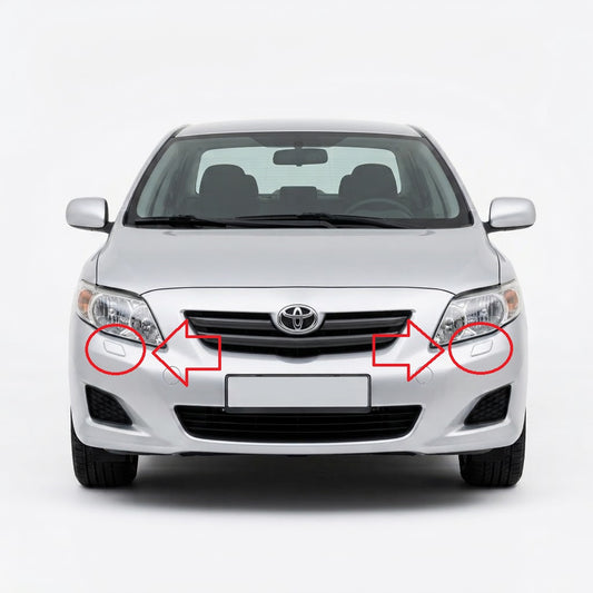Toyota Corolla E150 Pre-Facelift 2006-2010 капачета за пръскалки на фарове