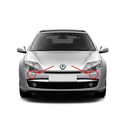 Renault Laguna 3 pre-facelift 2007-2011 капачета за пръскалки на фарове