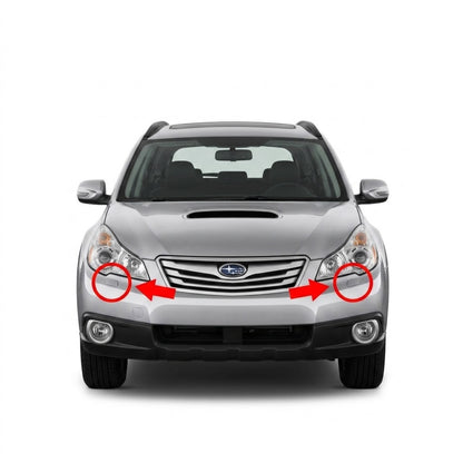 Subaru Outback / Legacy BR Pre-Facelift 2009-2012 капачета за пръскалки на фарове
