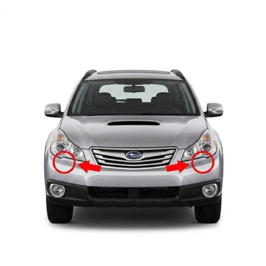 Subaru Outback / Legacy BR Pre-Facelift 2009-2012 капачета за пръскалки на фарове