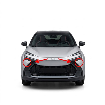 Toyota C-HR AX10 Facelift 2019-2023 капачета за пръскалки на фарове